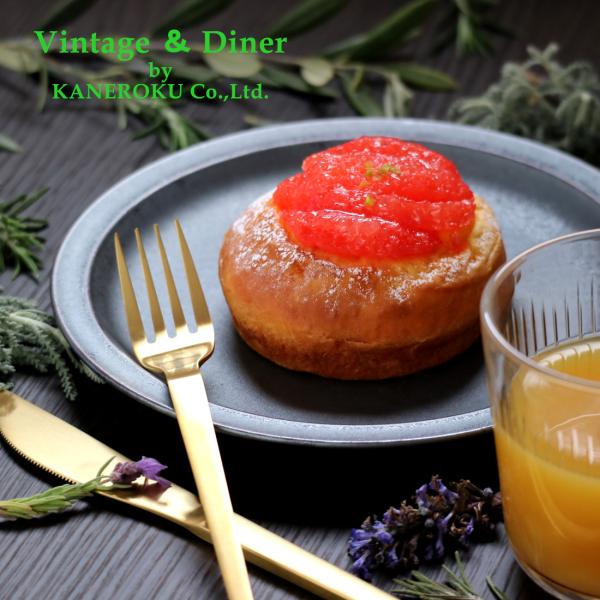 クリスタルブラックリムプレート19　19.2×2(cm)　日本製　美濃焼　業務用食器　リム皿　洋プレ...