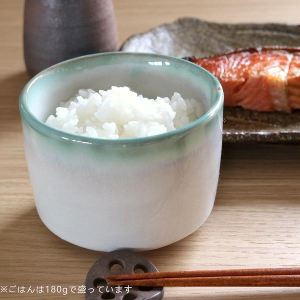 新ひわ流し飯器木蓋付　11×8（cm）日本製　美濃焼　業務用食器　おうち居酒屋　飯碗　