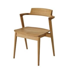飛騨高山の家具メーカー キツツキマークの飛騨産業(HIDA)。森のことばシリーズのオーク無垢材(節入り) ダイニングチェア SN210 2脚セットです。和モダンな食卓椅子です！ 飛騨高山の家具メーカー キツツキマークの飛騨産業(HIDA)。森のことば
