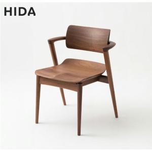飛騨産業 HIDA SEOTO-EX セミアームチェア 板座 KX251AN 10年保証付