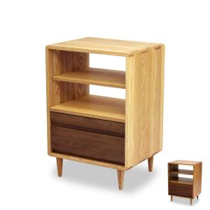 久和屋 120サイドボード シンフォニー タモ無垢 ライト ダーク色 2色