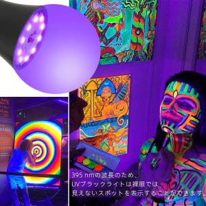 LEDブラックライト UV紫外線電球 9.5W...の詳細画像5
