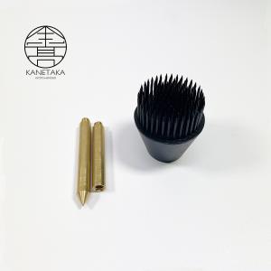 金高刃物老舗 剣山 V型オリジナル丸型足付 3号