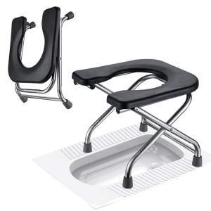 ポータブルトイレ ポータブル便座 ステンレス製ポータブルトイレ