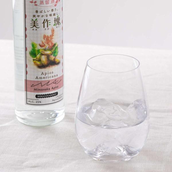 アピオスの蒸留酒★美作塊（みまさかほど）〜桃色ラベル
