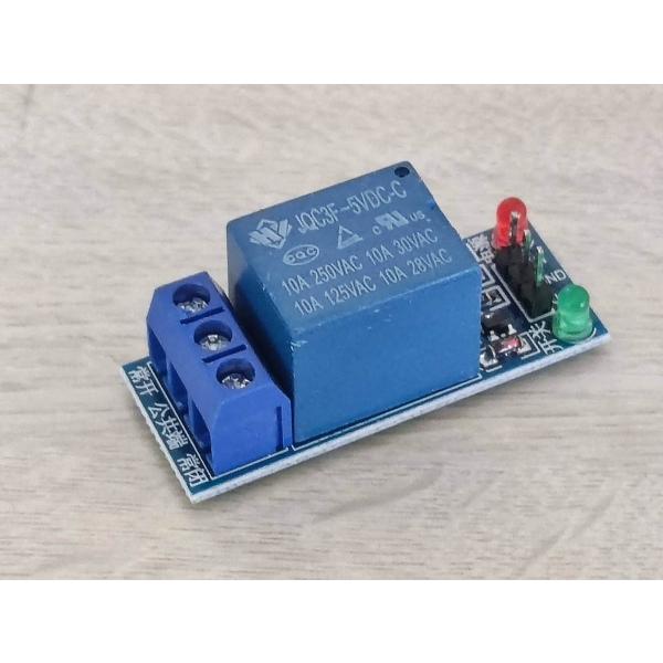1CH リレー モジュール 5V制御　最大AC250V10A