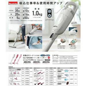 マキタ 紙パック式 コードレス掃除機【バッテリ...の詳細画像4