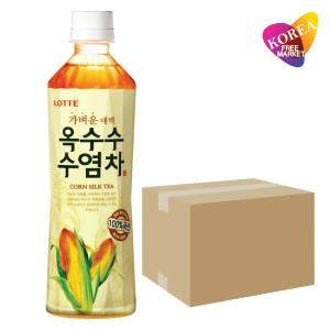 ロッテ とうもろこしのひげ茶 500ml 24本 箱売り 1BOX 韓国 お茶