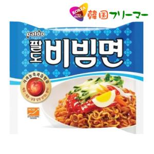 Paldo　八道 ビビン麺 124g1個　韓国食品 輸入食品 少女時代 韓国食材/韓国料理/韓国お土産/韓国ラーメン/非常食/防災用/防災グッズ/乾麺/インスタントラ…