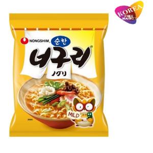 農心 ノグリ ラーメン（甘口）マイルド味 120g 1袋　韓国ラーメン 激辛ラーメン 韓国食品 韓国食材 ラーメン キムチ 焼肉 韓国料理 韓国1番ラーメン NONGSHIM…