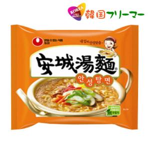 農心 安城湯麺 125g アンソンタン麺 韓国食品　韓国食材/韓国料理/韓国お土産/韓国ラーメン/非常食/防災用/防災グッズ/乾麺/インスタントラーメン/辛いラーメン/