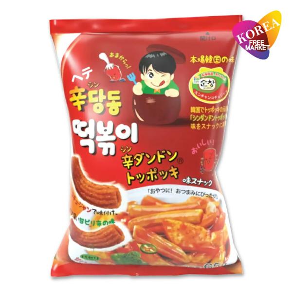 ヘテ 辛ダンドン トッポッキスナック 65g / 韓国お菓子 トッポキ スナック ヘテパシフィック ...