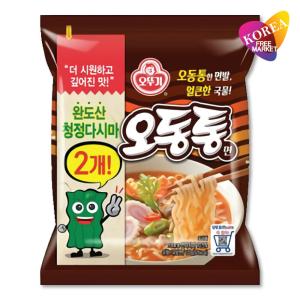 オットギ オドントン麺 120g / もちもちとした麺の食感 韓国ラーメン オドントンラーメン