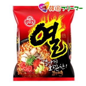 オットギ ヨル(熱)ラーメン(120g)1個 韓国食品 輸入食品 少女時代 韓国食材/韓国料理/韓国お土産/韓国ラーメン/非常食/防災用/防災グッズ/乾麺/インスタント