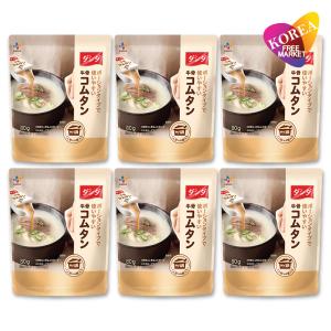 ダシダ my鍋 牛骨コムタン 80g(20*5個入り) 6袋セット / ポーションタイプ韓国食品 調味料 食材 CJ ビビゴ マイナベ コムタンスープ