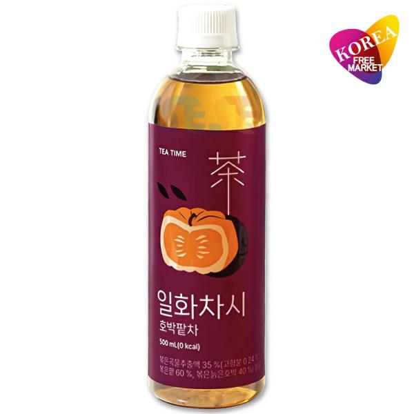 ILHWA かぼちゃ小豆茶 500ml 20本 1BOX 箱売り / 韓国お茶 ホボクパッ茶