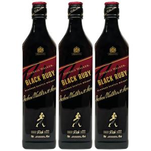 ジョニーウォーカー ブラックルビー 40度 700ml 3本セット スコッチ