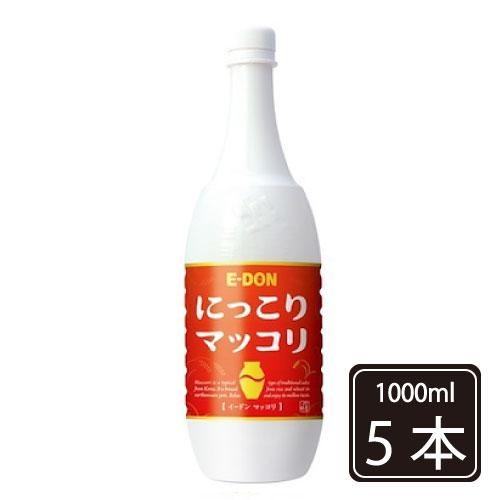 イドン 二東 マッコリ−１L（PET) 5本      イドンマッコリ/韓国食品/お酒