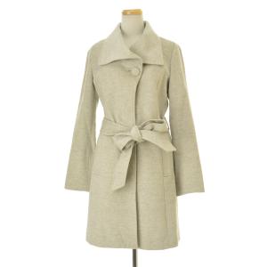 未使用品 カルメイヤー KALLMEYER プリーツワンピース S 茶 /MI □OS  