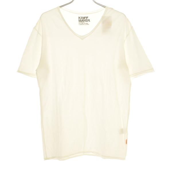KRIFF MAYER / クリフメイヤー ライトリップルVネックT(カットオフ) 半袖Tシャツ