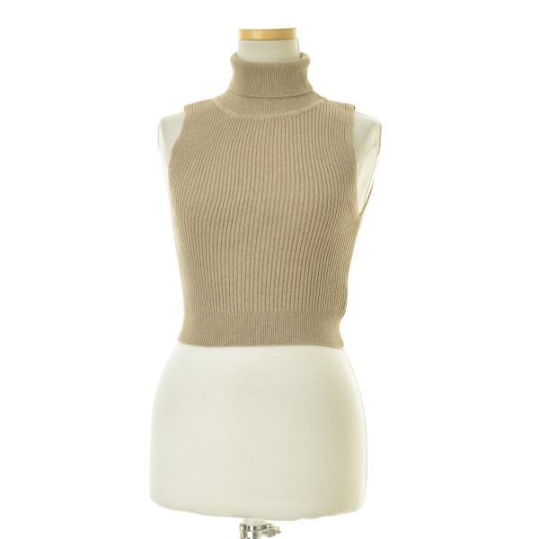 JUEMI / ジュエミ Velvety Sleeveless Turtleneck タートルネック...