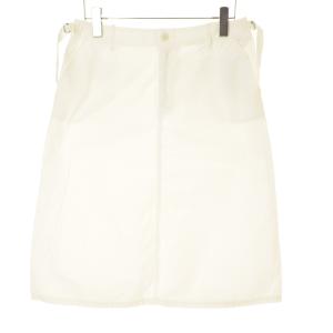 n100 / エヌワンハンドレッド nf-1002 Cotton poplin Army Skirt コットンポプリン アーミー スカート｜kanful