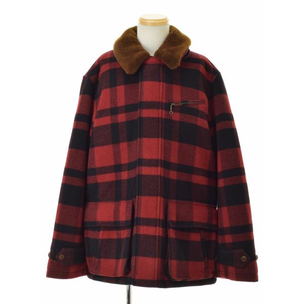 POLO COUNTRY / ポロカントリー 22AW plaid check Shearling ...