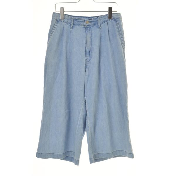 LEVIS / リーバイス 59405-0008 ワイドレッグプリーツクロップ デニムパンツ