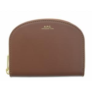 APC / アーペーセー PXAWV F63219 DEMI-LUNE COMPACT WALLET ハーフムーン レザー 財布｜kanful