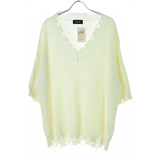 OPENING ACT / オープニング アクト opa210523 オーバーサイズ クラッシュ加工...