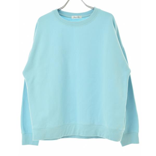 FASHIRU / ファシル color sweat カラースウェット 長袖スウェット