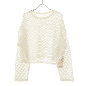 niko and... / ニコ アンド 24SS 987603 スリットスリーブメッシュプルオーバー 長袖カットソー