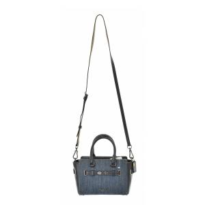 COACH / コーチ F57575 デニム ミニブレイクキャリオール 2WAY ショルダーバッグ
