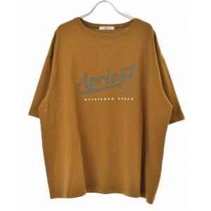 soul berry / ソウルベリー t2b0134 ちょっぴり大人のグラフィックT-shirts アプリコット 五分袖Tシャツ
