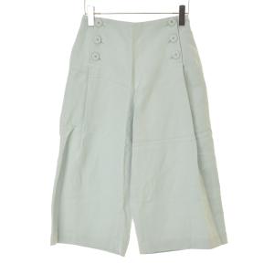 minaperhonen】us4352 camp ワイドクロップドパンツ