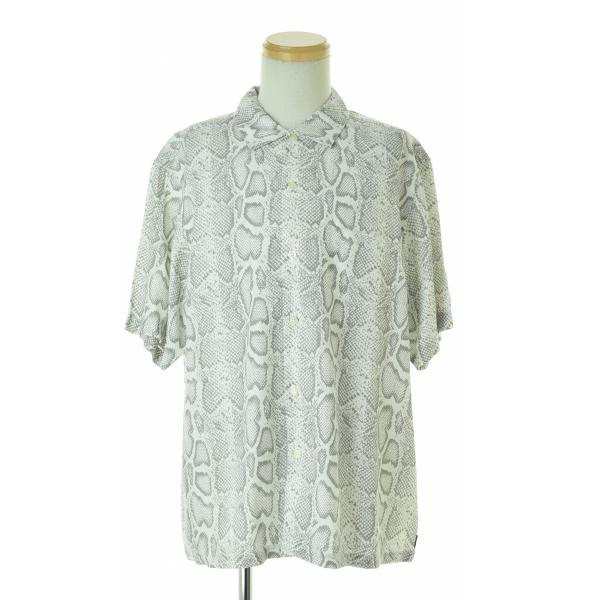 SUPREME / シュプリーム 24SS Snake S/S Shirt White レーヨン 半...