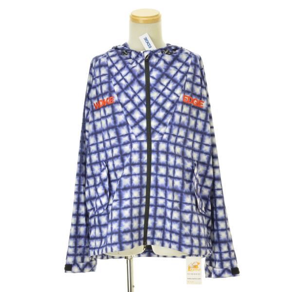 WOKE EDGE / ウォークエッジ 25SS Tiedye Check Parka ナイロンジャ...