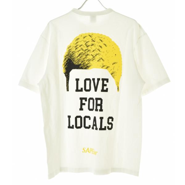 SAPEur / サプール LOVE FOR LOCALS 半袖Tシャツ