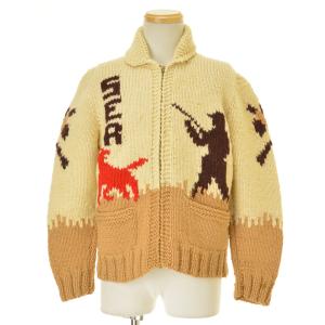 ヴィンテージ VINTAGE 80'S 90'S 希少 カウチン セーター カーディガン
