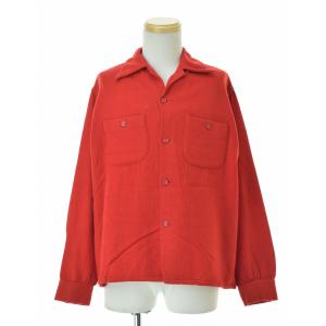 50s VINTAGE TOWN TOPIC タウントピックロングスリーブアロハ - アロハ 