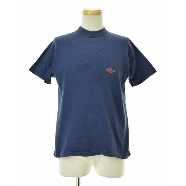 CHAMPION / チャンピオン 70s バータグ モックネック FLORIDA カレッジ 半袖T...