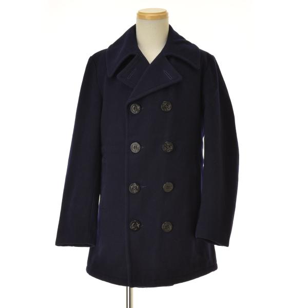 FOX Knapp 80s チェックライニング 10ボタン Pコート