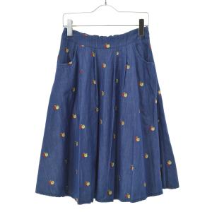 Par Avion / パラビオン リンゴ刺繍 スカート