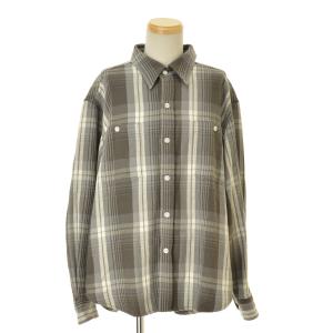 WACKO MARIA / ワコマリア 24SS 24SS-WMS-RC04 FLANNEL REGULAR COLLAR SHIRT(TYPE-1) 長袖シャツ｜kanful