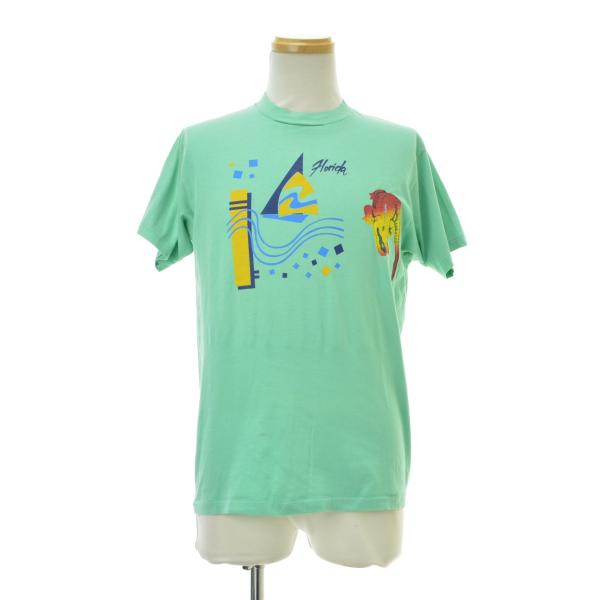 HANE'S / ヘインズ 80s USA製 Florida 半袖Tシャツ