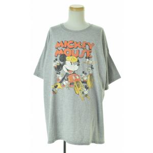 GUCCI（グッチ） 良品 ディズニーコラボ ミッキー ロゴプリント 半袖