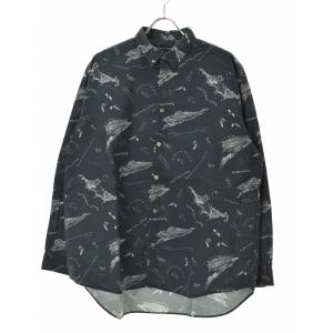 niko and... / ニコ アンド ASAKURA KOUHEI アーティストコラボ 総柄 長袖シャツ