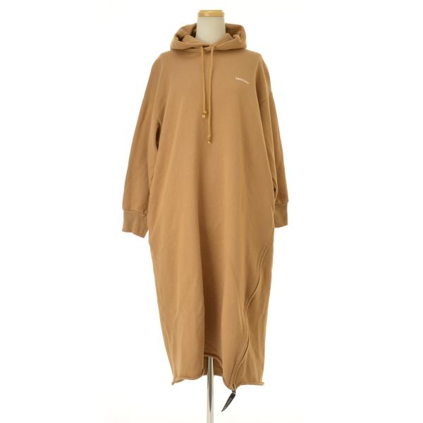 Americana / アメリカーナ HOOD SIDE ZIP SWEAT OP フードサイドジッ...