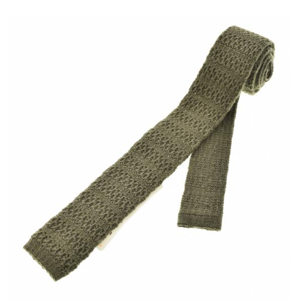 CARRANO ニットナロー ネクタイ