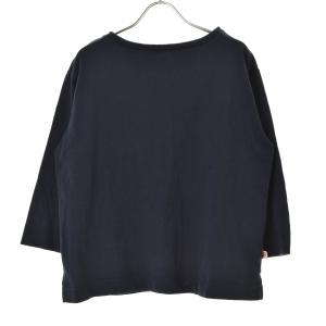 coen / コーエン 76206020006 USAコットンボートネック 七分袖Tシャツ